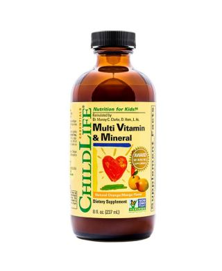 Multi Vitamin & Mineral, Natural Orange/Mango - 237 ml.