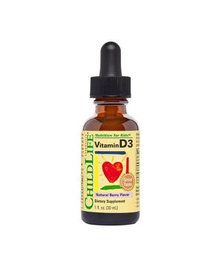 Vitamin D3, Natural Berry - 30 ml.