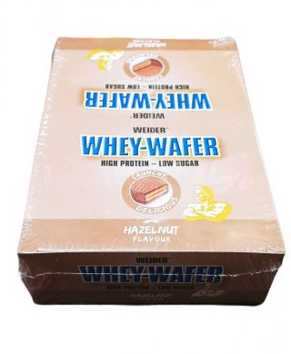 Whey-Wafer, Hazelnut - 12 x 35g