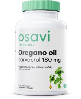 Oregano Oil Carvacrol, 180mg - 120 enteric caps