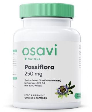 Passiflora, 250mg - 120 vegan caps