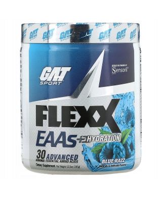 Flexx EAAs + Hydration, Blue Razz - 345g