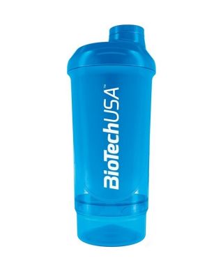 Wave+ Shaker, Blue - 500 ml. (+ 150 ml.)