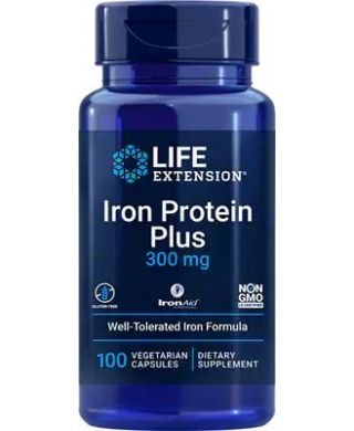 Iron Protein Plus, 300mg - 100 vcaps
