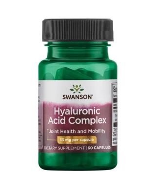 Hyaluronic Acid Complex, 33mg - 60 caps