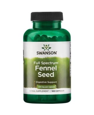 Full Spectrum Fennel Seed, 480mg - 100 caps