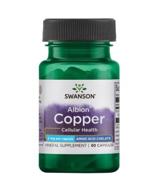 Albion Copper, 2mg - 60 caps