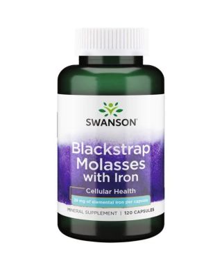Blackstrap Molasses with Iron, 29mg - 120 caps