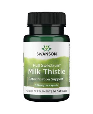 Full Spectrum Milk Thistle, 500mg - 30 caps