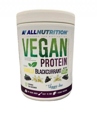Vegan Protein, Vanilla Blackcurrant - 500g