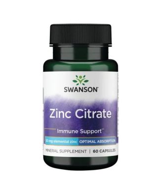 Zinc Citrate, 50mg - 60 caps
