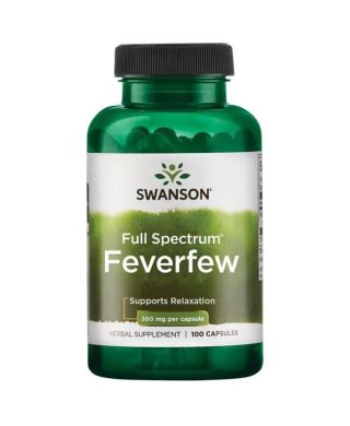 Full Spectrum Feverfew, 380mg - 100 caps