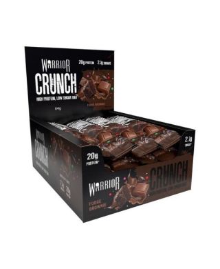 Crunch Bar, Fudge Brownie - 12 bars
