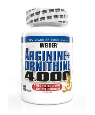 Arginine + Ornithine 4000 - 180 caps