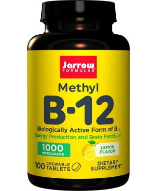 Methyl B-12, 1000mcg (Lemon) - 100 chewable tablets