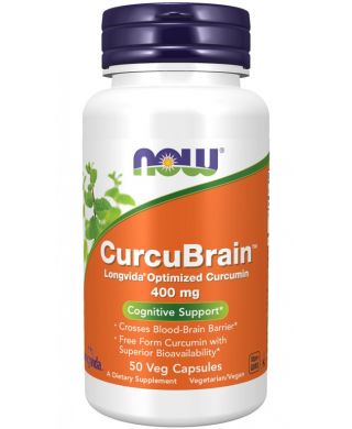 CurcuBrain, 400mg - 50 vcaps