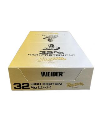 32% High Protein Bar, Banana - 12 x 60g