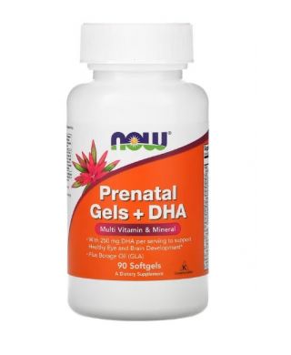 Prenatal Gels + DHA - 90 softgels