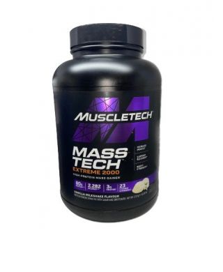Mass-Tech Extreme 2000, Vanilla Milkshake - 2720g