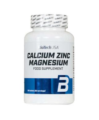 Calcium Zinc Magnesium - 100 tablets 