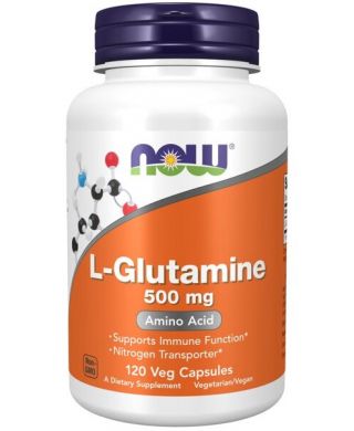 L-Glutamine, 500mg - 120 vcaps