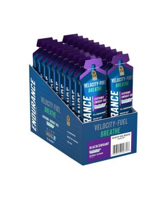 Endurance Breathe Isotonic Energy Gel, Blackcurrant - 20 x 60g