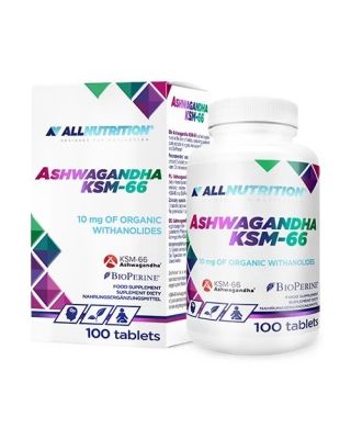Ashwagandha KSM-66 - 100 tablets