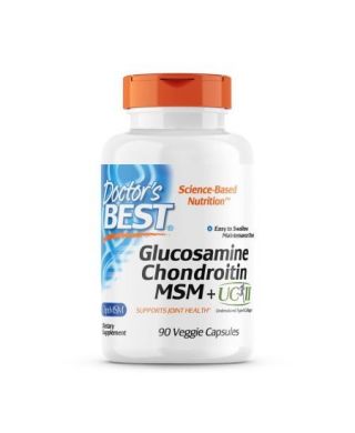 Glucosamine Chondroitin MSM + UC-II - 90 vcaps
