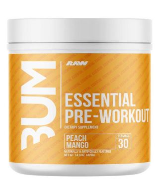 CBUM Essential Pre-Workout, Peach Mango - 423g