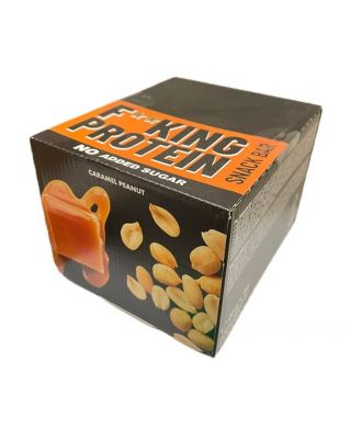 Fitking Protein Snack Bar, Caramel Peanut - 24 x 40g