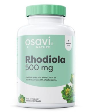 Rhodiola, 500mg - 120 vegan caps