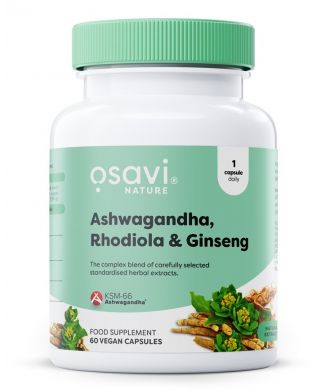Ashwagandha + Rhodiola & Ginseng