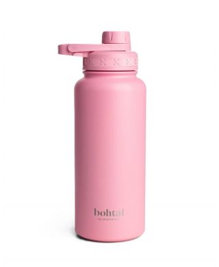Bohtal Insulated Sports Bottle, Pink - 960 ml.