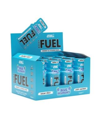 Bodyfuel Energy Shots, Blue Raspberry - 12 x 60 ml.