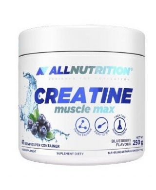 Creatine Muscle Max, Blueberry - 250g