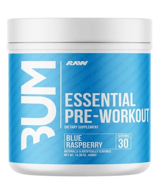 CBUM Essential Pre-Workout, Blue Raspberry - 408g