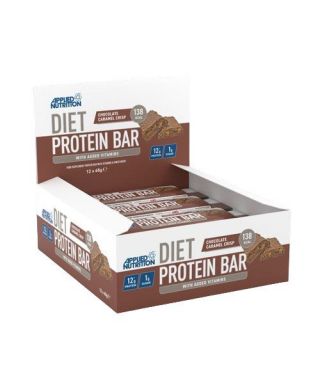 Diet Protein Bar, Chocolate Caramel Crisp - 12 x 45g