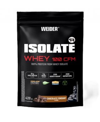 Isolate Whey 100 CFM, Chocolate Fondant - 420g  