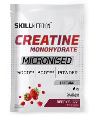 Micronised Creatine Monohydrate, Berry Blast - 6g (1 serving)