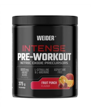 Intense Pre-Workout, Fruit Punch - 375g