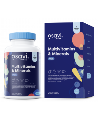 Multivitamins & Minerals Man - 90 vegan caps