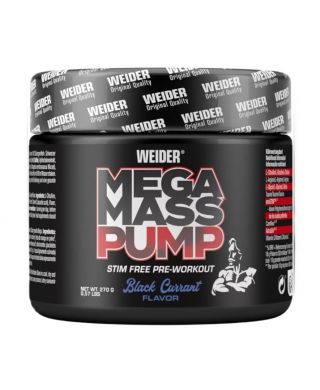 Mega Mass Pump, Blackcurrant - 270g