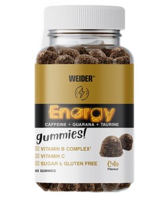 Energy Gummies, Cola - 80 gummies