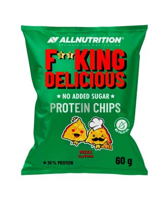 Fitking Delicious Protein Chips, Pizza - 60g