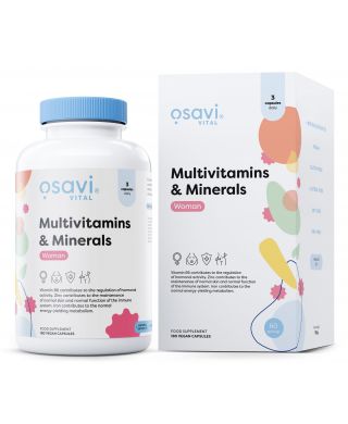 Multivitamins & Minerals Woman - 180 vegan caps