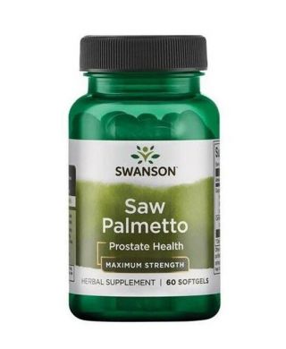 Saw Palmetto, Maximum Strength - 60 softgels