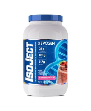 IsoJect, Strawberry Smoothie  - 825g