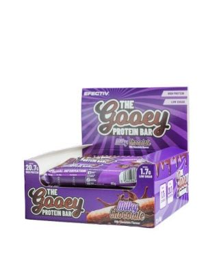 The Gooey Protein Bar, Milky Chocolate - 12 x 65g