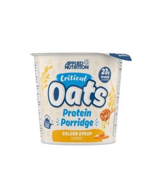 Critical Oats Protein Porridge, Golden Syrup - 12 x 60g