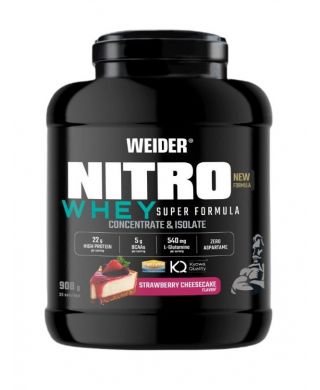 Nitro Whey Super Formula, Strawberry Cheesecake - 908g